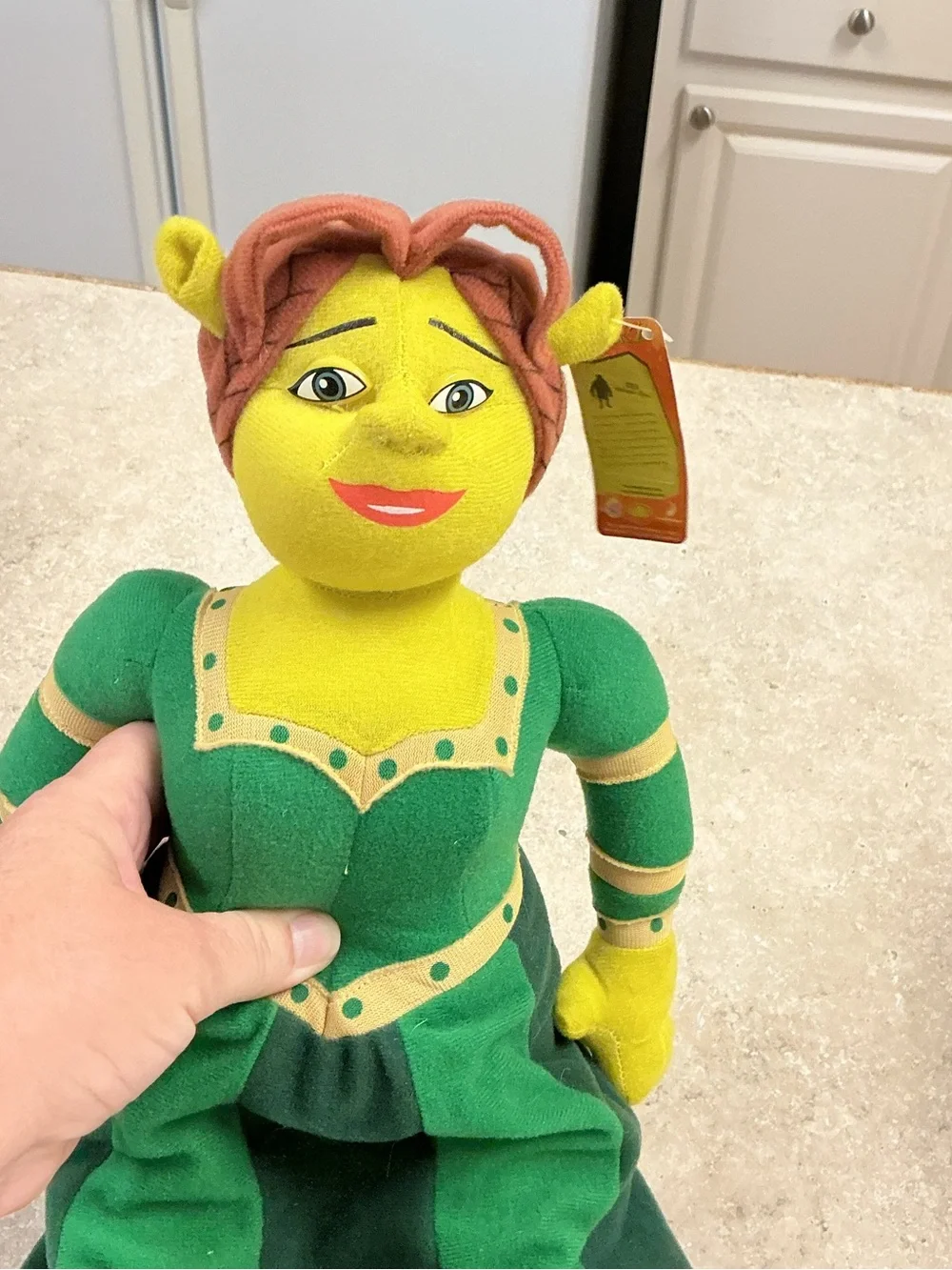 Shrek Vintage 2004 Princess Fiona Plush Doll By Nanco 16”